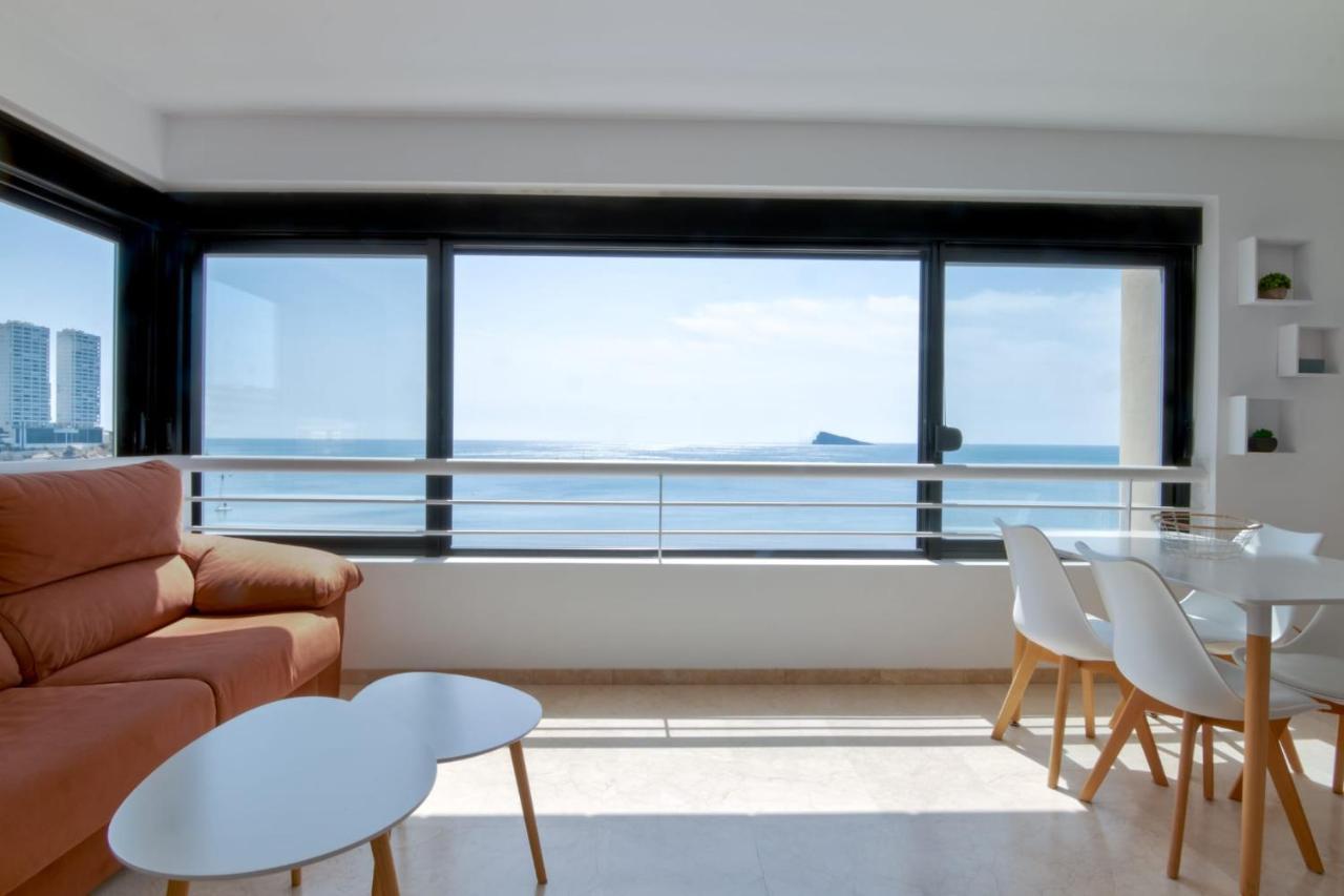 Luminoso Apartamento En Primera Linea De Playa Бенидорм Экстерьер фото