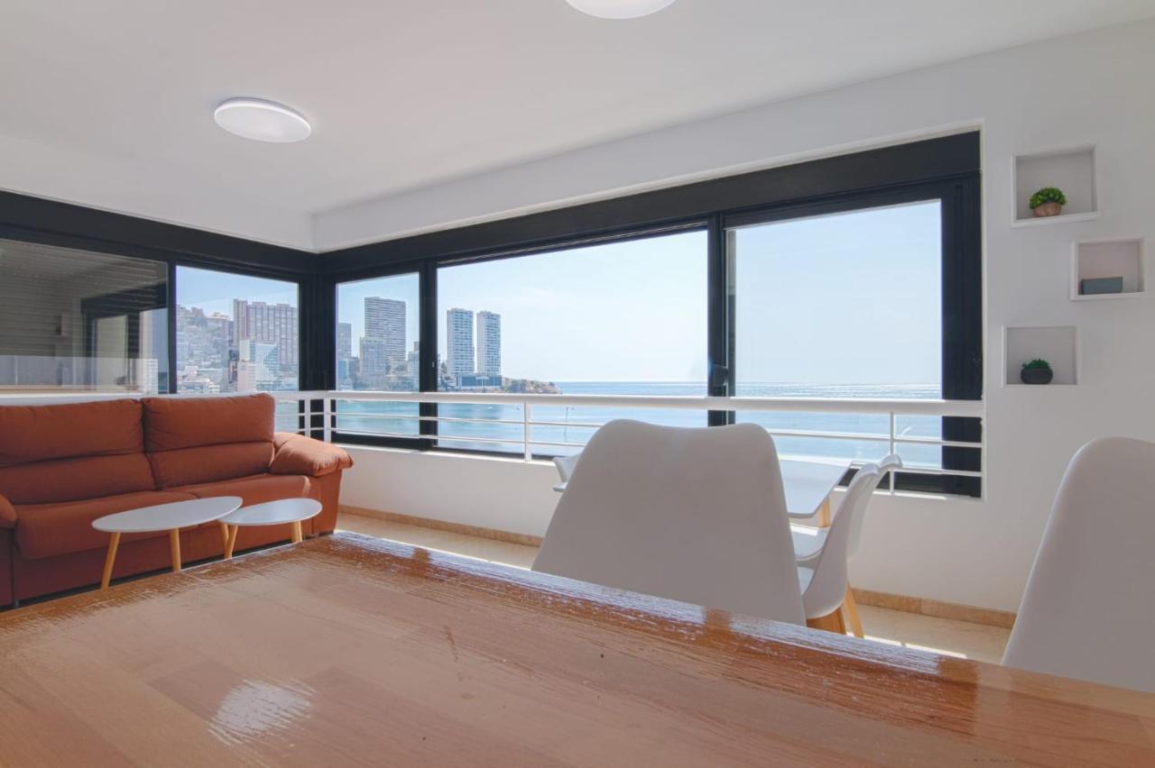 Luminoso Apartamento En Primera Linea De Playa Бенидорм Экстерьер фото